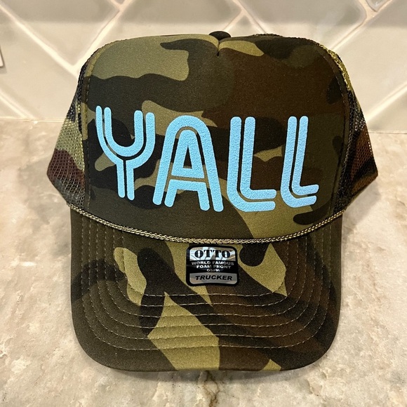 2 Y’all Trucker Otto Hats/Caps - Picture 2 of 8